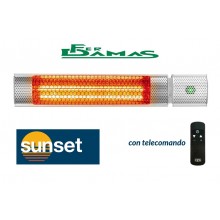 STUFA AD INFRAROSSI  DA INTERNO/ESTERNO 2000 W "MOD. SUNSET"